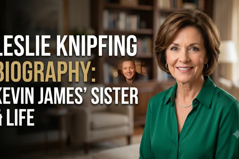 Leslie Knipfing Biography: Kevin James Sister & Life